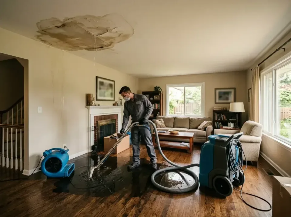 attic-pipe-burst-ceiling-drip-008 — frequently asked questions, Water Damage Restoration & Carpet Care in Sleepy Eye, MN